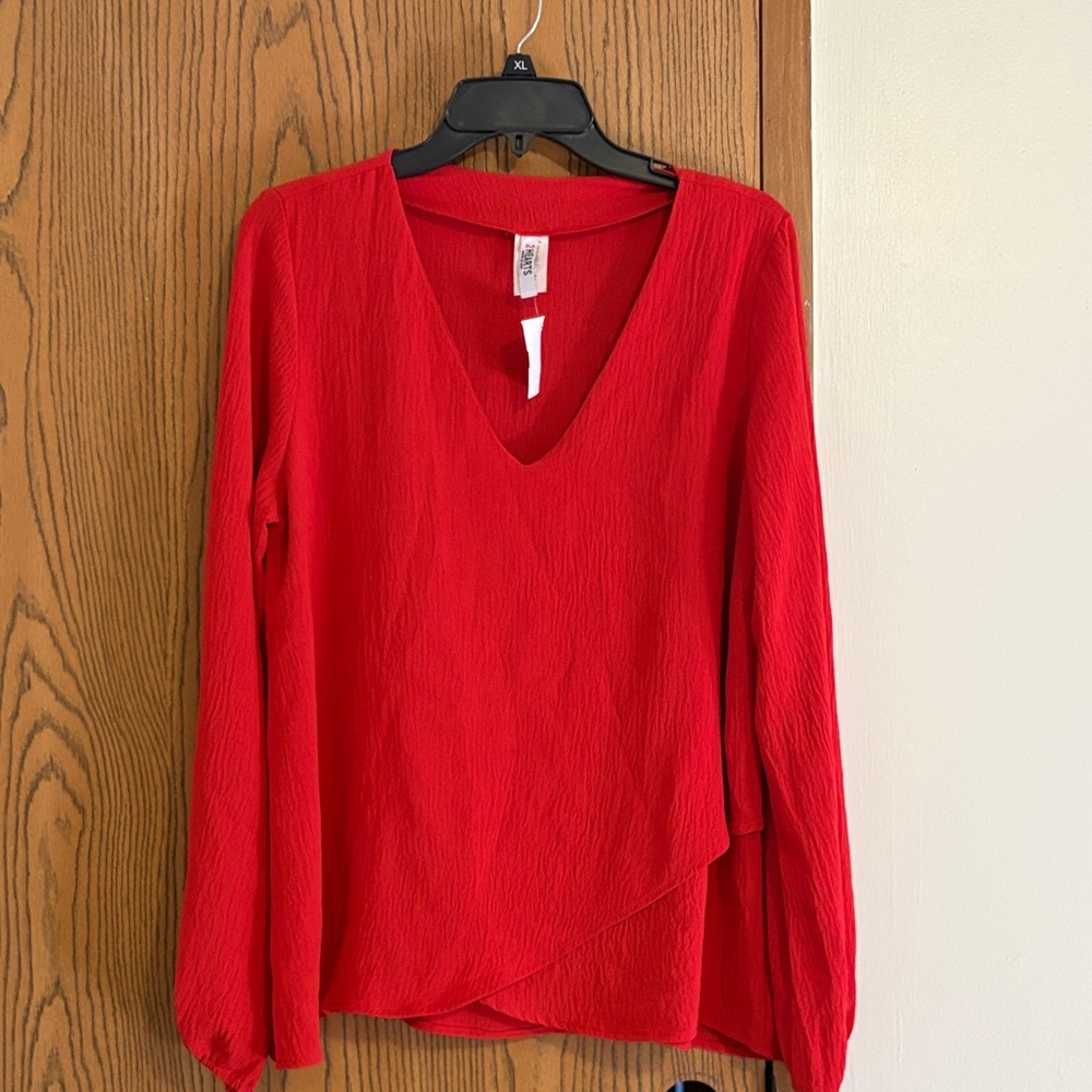 Beautiful red boutique women’s top
